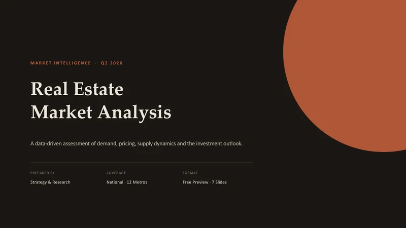 Market Analysis — 7-Slide Industry-Specific Presentation Template (Minimalist Style)