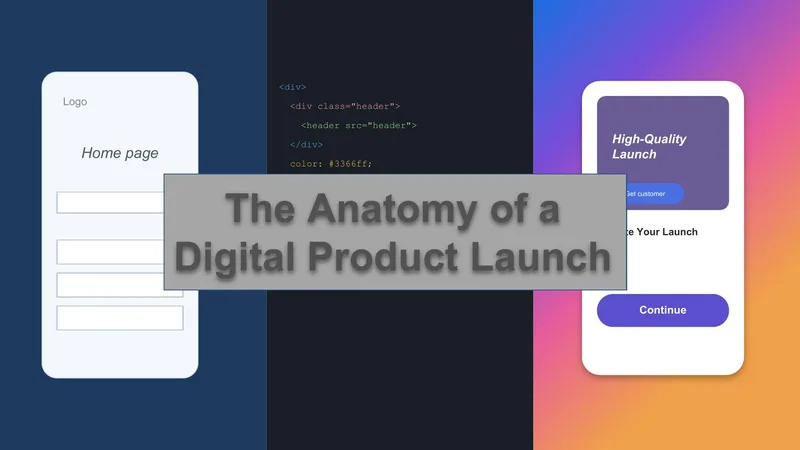 Digital Product Launch (App Showcase) — 11-Slide Industry-Specific Presentation Template (Dark Educational Style)