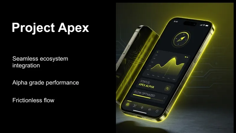 Project Apex Digital App Pitch — 12-Slide Industry-Specific Presentation Template (Digital Style) — slide 2