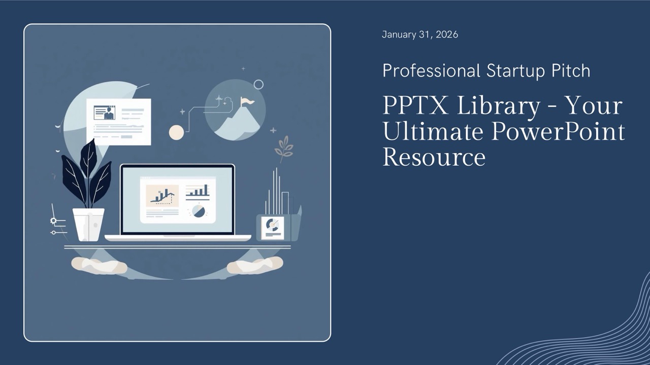 Startup Funding — 7-Slide Business & Corporate Presentation Template (Digital Style)