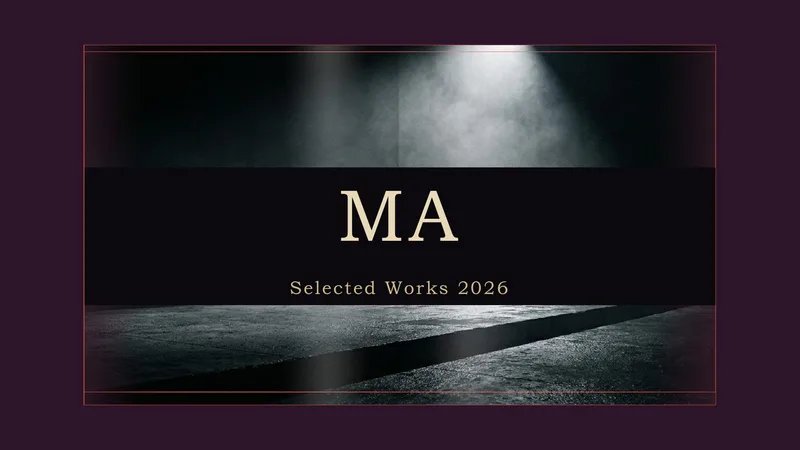 Photography Portfolio — 12-Slide Creative & Portfolio Presentation Template (High-Fashion Minimalist, Brutalist Style)
