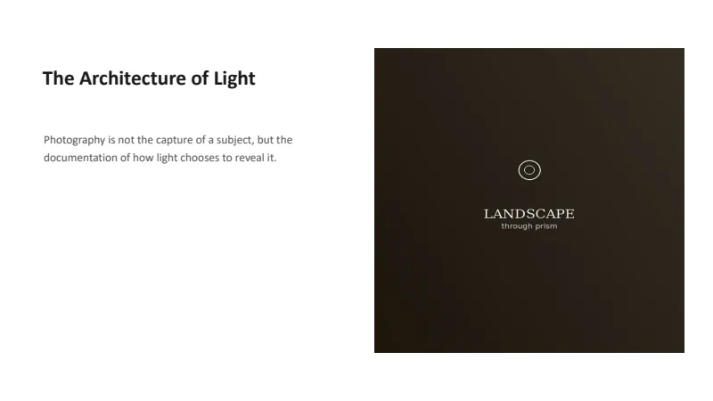 Portfolio Template — 7-Slide Creative & Portfolio Presentation Template (Minimalist Style) — slide 2
