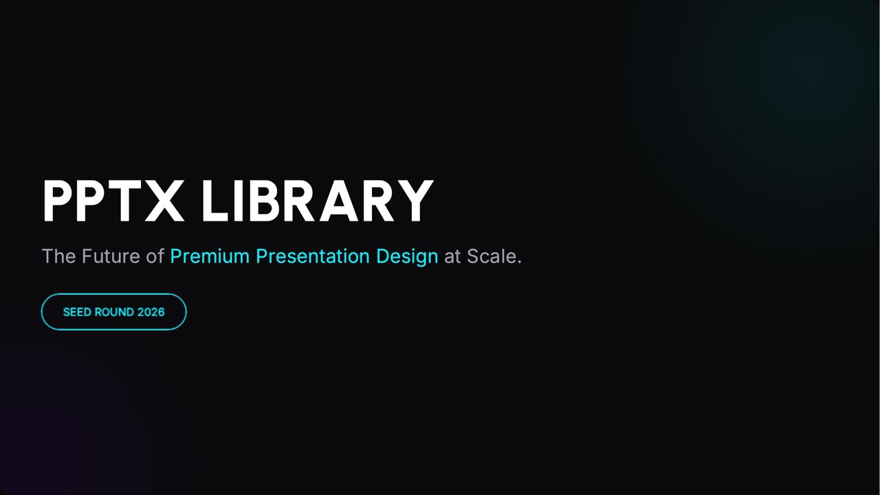 Startup Funding — 16-Slide Business & Corporate Presentation Template (Futuristic Style)