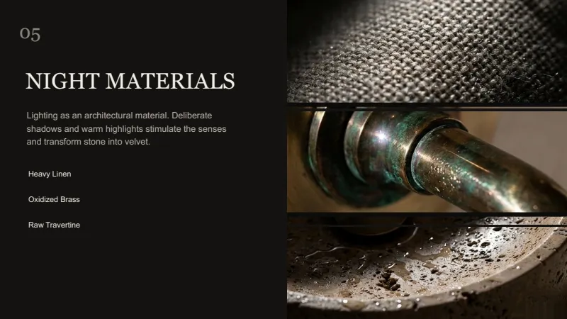 The Residence at Stone Creek Architectural — 7-Slide Creative & Portfolio Presentation Template (Minimalist, Luxury Style) — slide 5