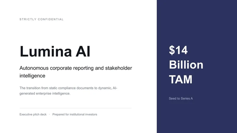 Tech Investor Pitch Deck — 7-Slide Business & Corporate Presentation Template (Modern Tech Minimalist Style)