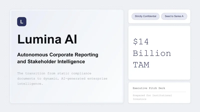 Modern AI SaaS Investor Pitch Deck — 12-Slide Business & Corporate Presentation Template (Modern & Minimalist Style)