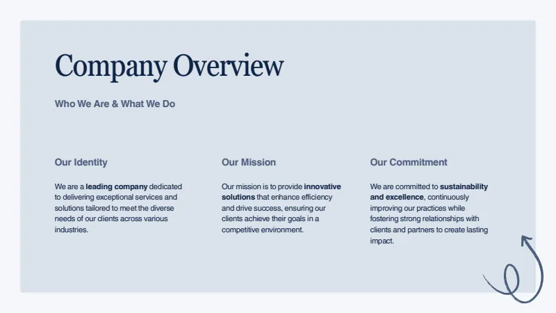 Company Introduction — 7-Slide Business & Corporate Presentation Template (Playful Style) — slide 2