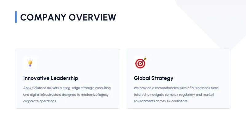 Company Introduction — 8-Slide Business & Corporate Presentation Template (Geometric Style) — slide 2