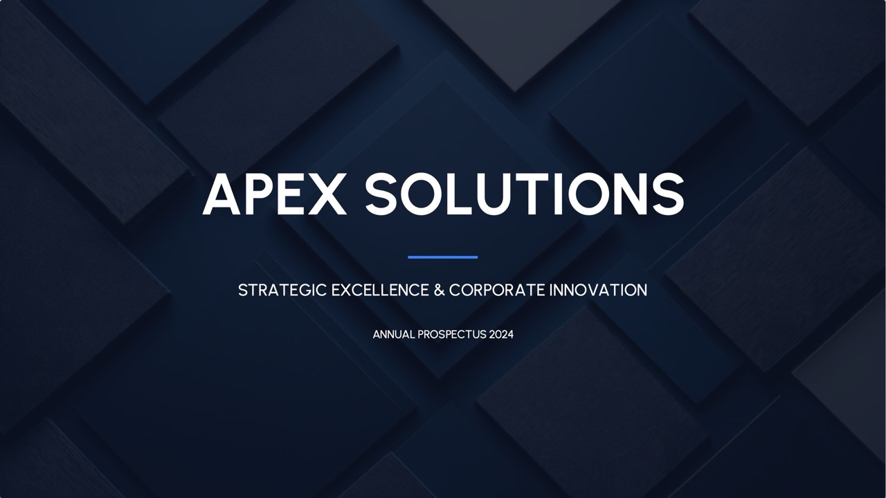 Company Introduction — 8-Slide Business & Corporate Presentation Template (Geometric Style)