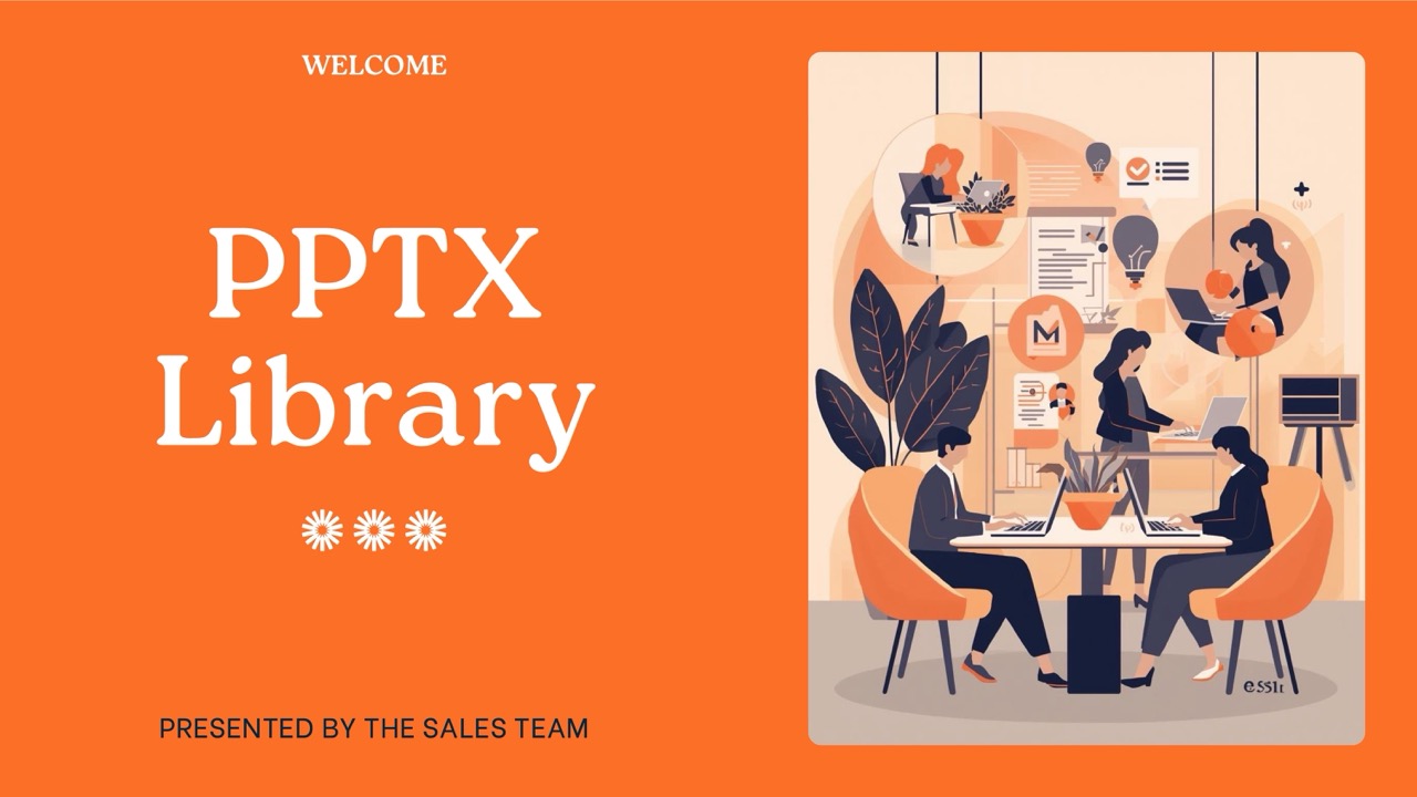 Sales Proposal — 7-Slide Business & Corporate Presentation Template (Modern Illustrative Style)