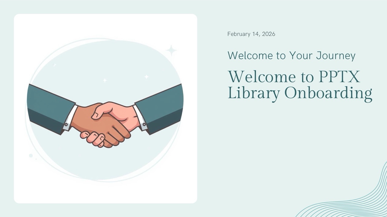 Employee onboarding — 7-Slide Business & Corporate Presentation Template (Serene Minimalist Illustration Style)