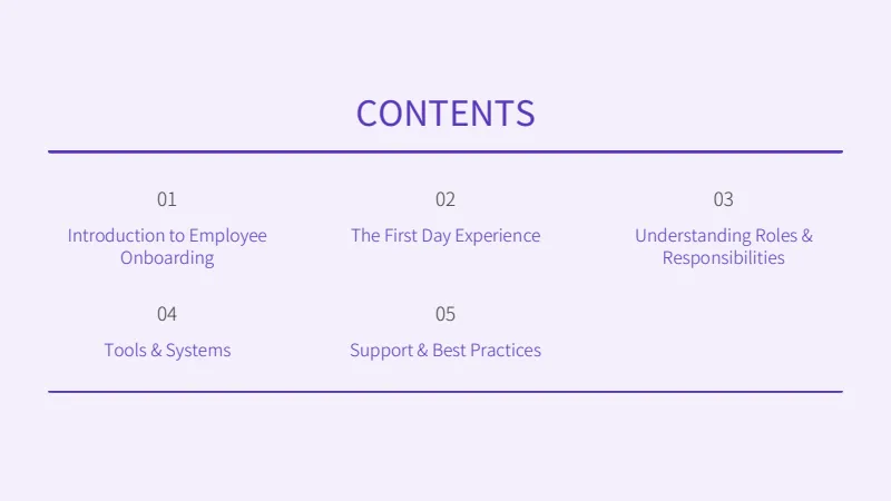 Employee onboarding — 20-Slide Business & Corporate Presentation Template (Vibrant, Modern, Fluid Style) — slide 2