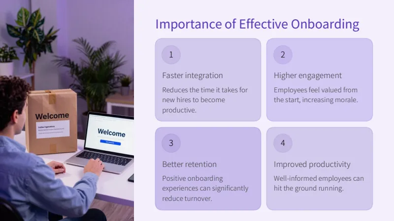 Employee onboarding — 20-Slide Business & Corporate Presentation Template (Vibrant, Modern, Fluid Style) — slide 5