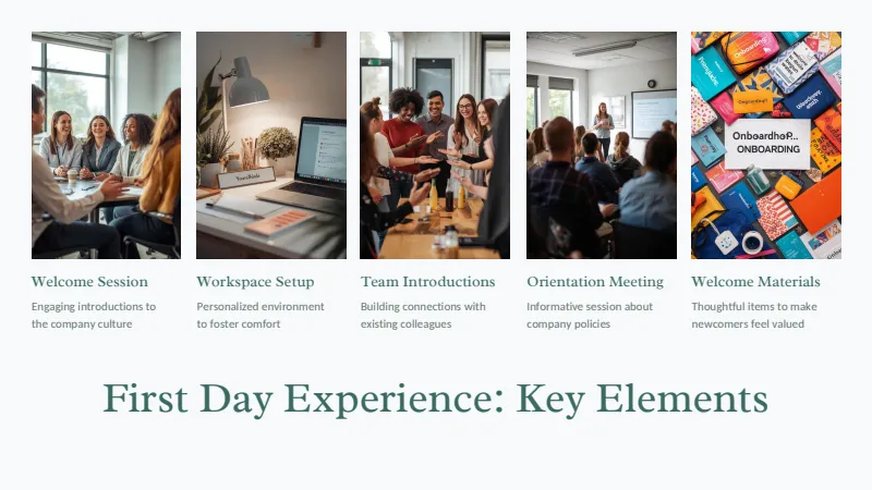 Employee onboarding — 15-Slide Business & Corporate Presentation Template (Serene, Modern, Illustrated Style) — slide 5