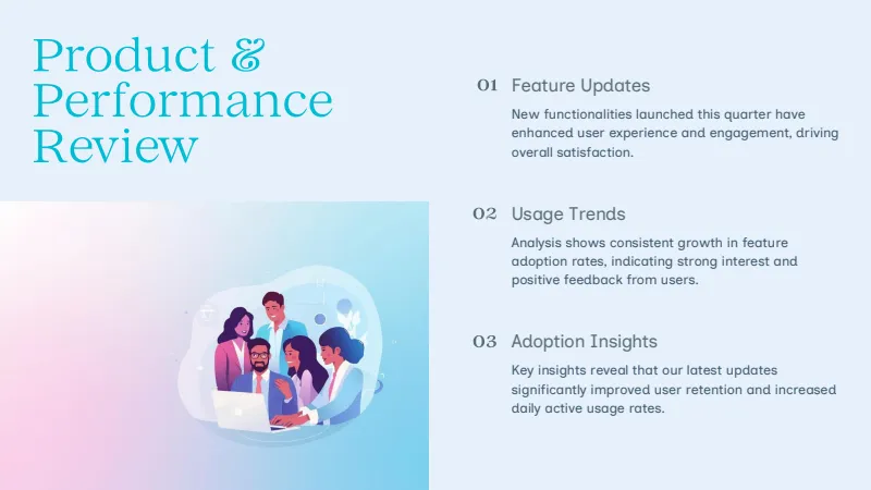 Quarterly Business Reviews — 7-Slide Business & Corporate Presentation Template (Modern Illustrative Minimalist Style) — slide 5