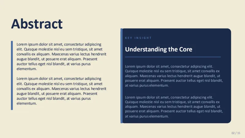 Thesis defense — 15-Slide Educational & Academic Presentation Template (Minimalist Geometric Style) — slide 2