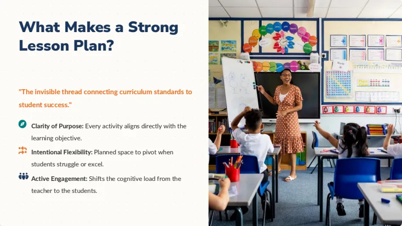 Lesson plans — 11-Slide Educational & Academic Presentation Template (Clean Modern Educational Style) — slide 2