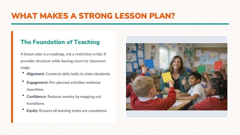 Lesson plans — 11-Slide Educational & Academic Presentation Template (Clean Academic Contemporary Style) — slide 2
