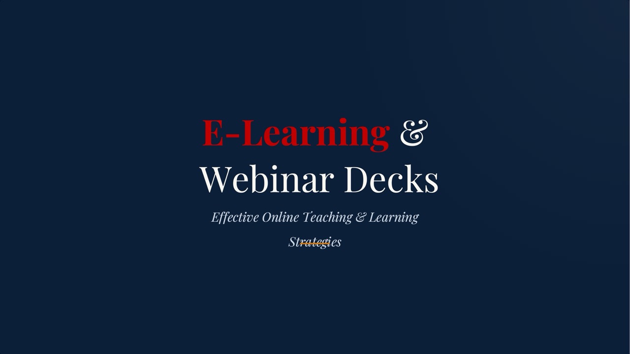 Webinar deck — 8-Slide Educational & Academic Presentation Template (Modern Educational Style)