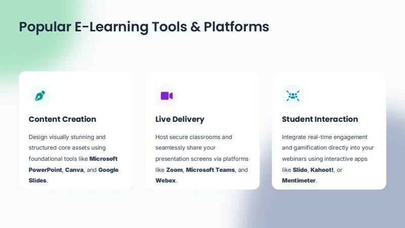 Webinar deck — 8-Slide Educational & Academic Presentation Template (High-Tech Vibrant Style) — slide 5